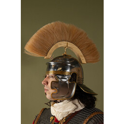Romeinse helmkam, wit - Celtic Webmerchant
