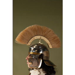 Romeinse helmkam, wit - Celtic Webmerchant
