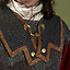 Roman lorica hamata, mixed flat rings - round rivets - Celtic Webmerchant