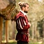 Jacket with open sleeves, red - Celtic Webmerchant