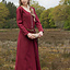 Cotehardie Christina, wijnrood - Celtic Webmerchant