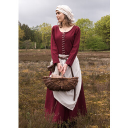 Cotehardie Christina, vinröd - Celtic Webmerchant