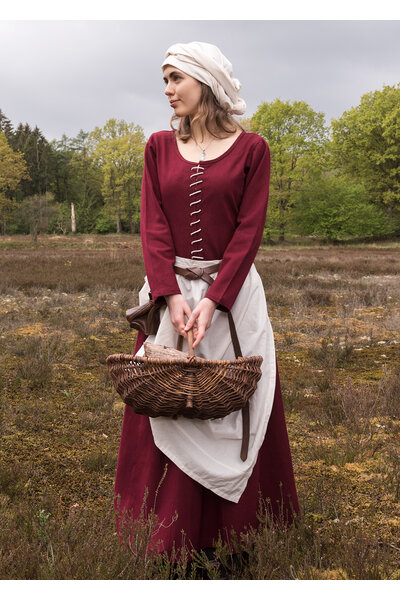 Cotehardie Christina, vinrød - Celtic Webmerchant