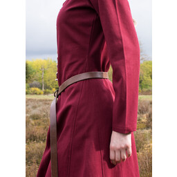 Cotehardie Christina, vinröd - Celtic Webmerchant