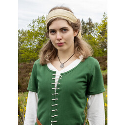 Cotehardie Odilia, green - Celtic Webmerchant