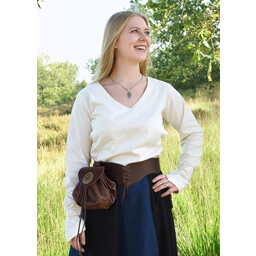 Medeltida blus Aubrey, naturlig - Celtic Webmerchant