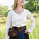Mittelalterliche Bluse Aubrey, natürliche - Celtic Webmerchant