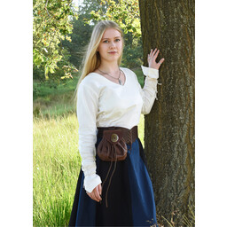 Middeleeuwse blouse Aubrey, naturel - Celtic Webmerchant