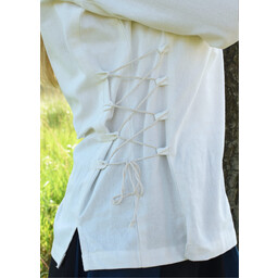 Medieval blouse Aubrey, natural - Celtic Webmerchant
