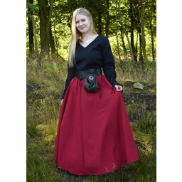 Medieval bluse Aubrey, sort - Celtic Webmerchant
