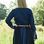 Blusa medieval de Aubrey, azul. - Celtic Webmerchant