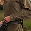 Fluwelen cotehardie Christina, groen - Celtic Webmerchant