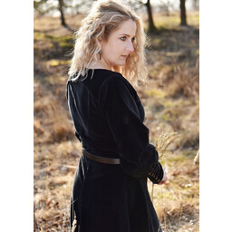 Aksamitna cotehardie Christina, czarna - Celtic Webmerchant