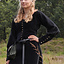Aksamitna cotehardie Christina, czarna - Celtic Webmerchant