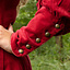 Cotehardie en velours Christina, rouge - Celtic Webmerchant