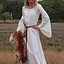 Mittelalterliches gotisches Kleid Iseult, natürlich - Celtic Webmerchant