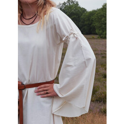 Medeltida gotisk klänning Iseult, naturlig - Celtic Webmerchant