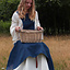 Mittelalterliches gotisches Kleid Iseult, natürlich - Celtic Webmerchant