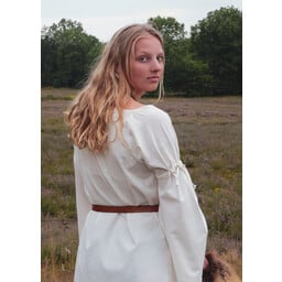 Mittelalterliches gotisches Kleid Iseult, natürlich - Celtic Webmerchant