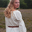 Mittelalterliches gotisches Kleid Iseult, natürlich - Celtic Webmerchant