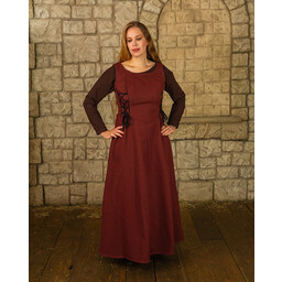 Middeleeuwse surcot Uma, rood - Celtic Webmerchant