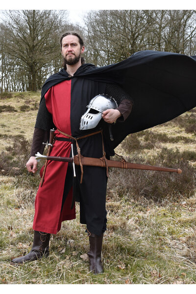 Cape en coton Ellyn, noir - Celtic Webmerchant