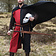 Bomuld kappe Ellyn, sort - Celtic Webmerchant