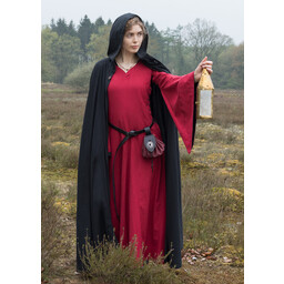 Cape en coton Ellyn, noir - Celtic Webmerchant