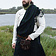 Tartán escocés a cuadros, reloj negro - Celtic Webmerchant