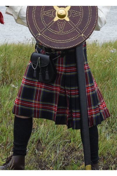 Skotsk kilt, Sort Stewart - Celtic Webmerchant
