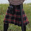Skotsk kilt, Sort Stewart - Celtic Webmerchant
