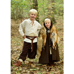 Kindermantel Arthur, bruin - Celtic Webmerchant
