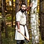 Keltische tuniek, korte mouwen, crème - Celtic Webmerchant