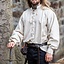 Camisa medieval dagwin, crema - Celtic Webmerchant