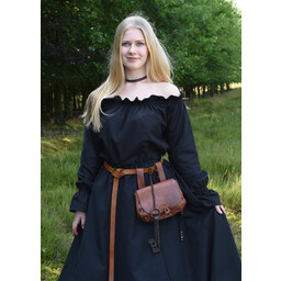 Renaissancebluse Elisabeth, schwarz - Celtic Webmerchant