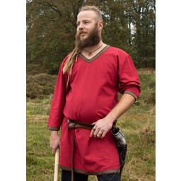 Túnica Viking rojo oscuro - Celtic Webmerchant
