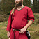 Donkerrode Vikingtuniek - Celtic Webmerchant