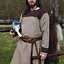 Thorsberg tunika fiskbens motiv, brun - Celtic Webmerchant