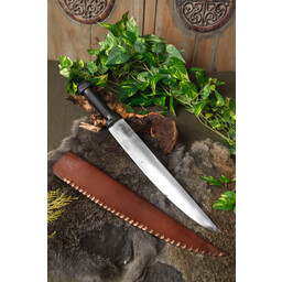 Dark Viking seax with wire wrapped grip - Celtic Webmerchant