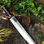 Dark Viking seax with wire wrapped grip - Celtic Webmerchant