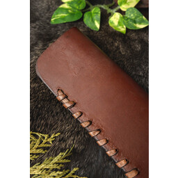 Dark Viking seax with wire wrapped grip - Celtic Webmerchant