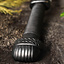 Scramasaxe viking noir avec poignée enveloppée de fil - Celtic Webmerchant