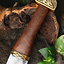 Seax triquetra con impugnatura in legno - Celtic Webmerchant