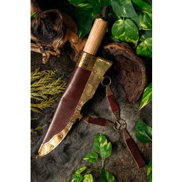 Vikingo seax Thingvellir, acero de Damasco - Celtic Webmerchant