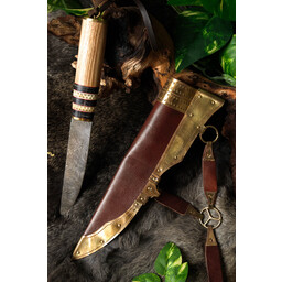 Vikingo seax Thingvellir, acero de Damasco - Celtic Webmerchant