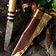 SPQR Vikingo seax Thingvellir, acero de Damasco - Celtic Webmerchant