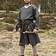 Tunika Kragelund handsydda finish, olivgrön - Celtic Webmerchant
