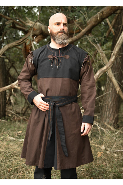 Skjoldehamm tuniek, bruin-zwart - Celtic Webmerchant