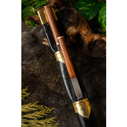 Sgian achlais con cuchillo y tenedor - Celtic Webmerchant