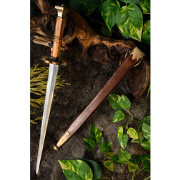 Pugnale tedesco di Quillon con guaina, 16 ° c. - Celtic Webmerchant